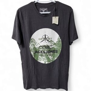 Nwt! Jack and Jones Core "Get Lost" tee shirt